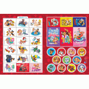 PAW PATROL ระบายสีและสติ๊กเกอร์ BELIEVE IN YOURSELF